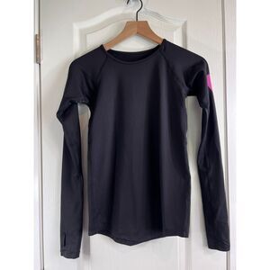 Runningskirts.com Women's Super Duper Sweatwicking Blend Black Top Size S